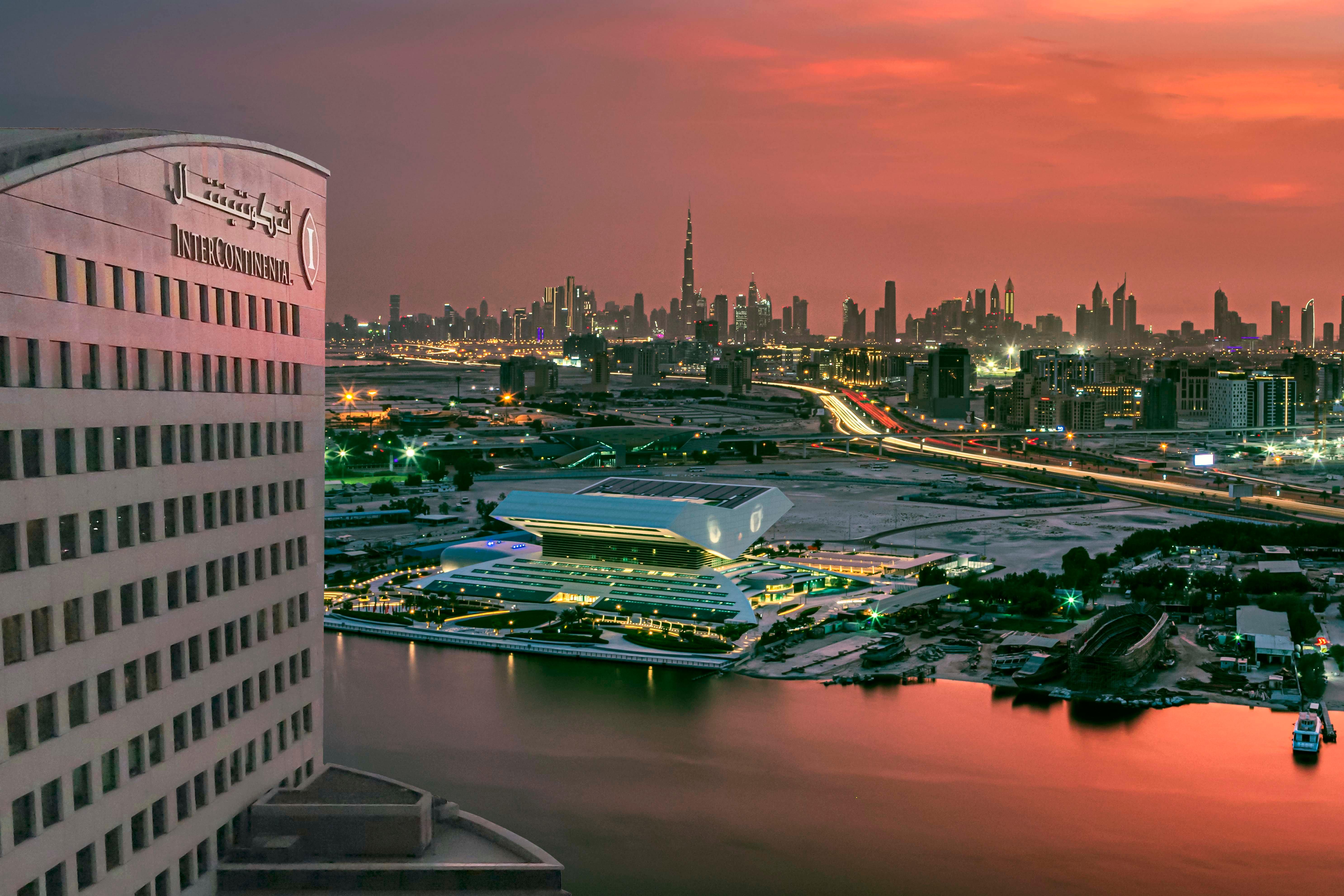 Intercontinental Dubai Festival City By Ihg Eksteriør bilde View of the hotel